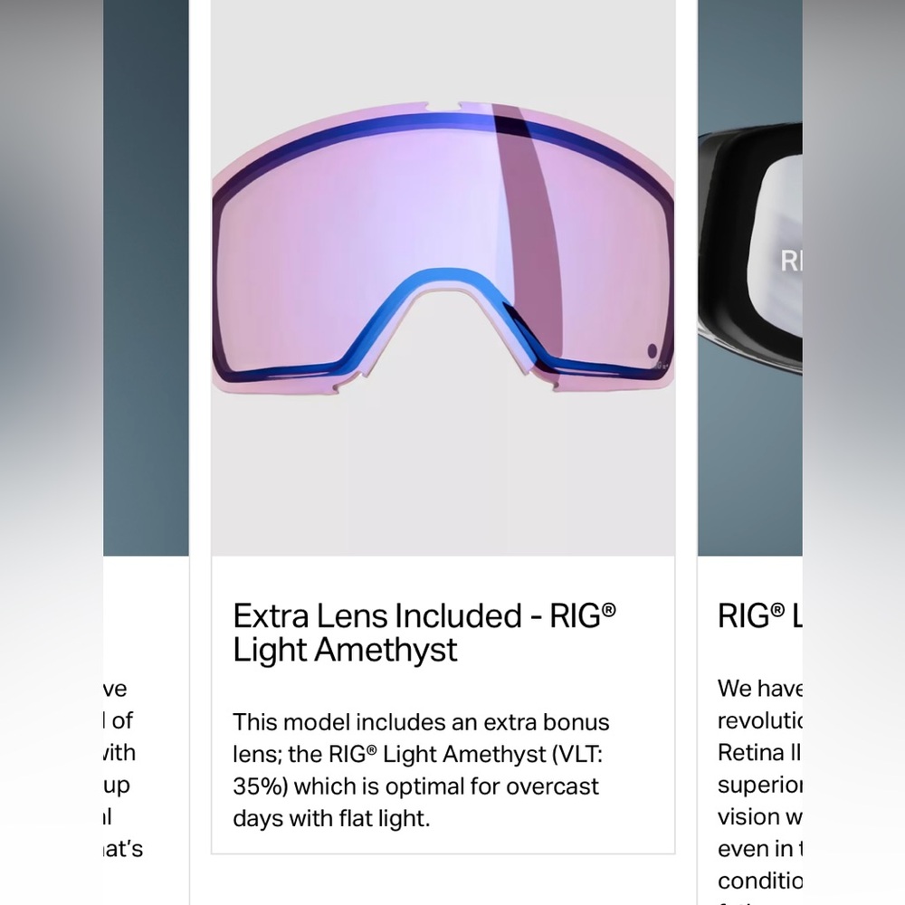 Sweet Protection Connor RIG® Reflect Goggles with Extra Lens - NWT - Picture 6 of 16